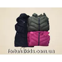 Куртки зимние на меху для девочек KE YI QI 8-16 лет